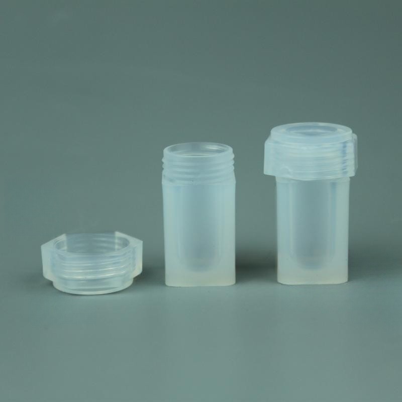 5ml PFA vial, V bottom, with screw cap