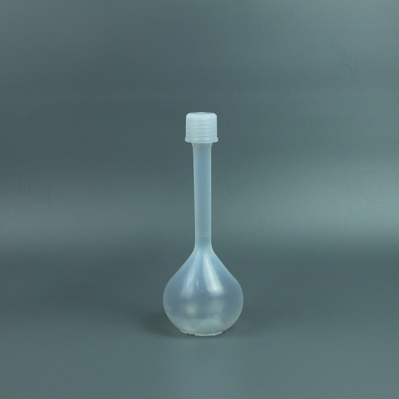250ml FEP volumetric flask with screw cap, Class B