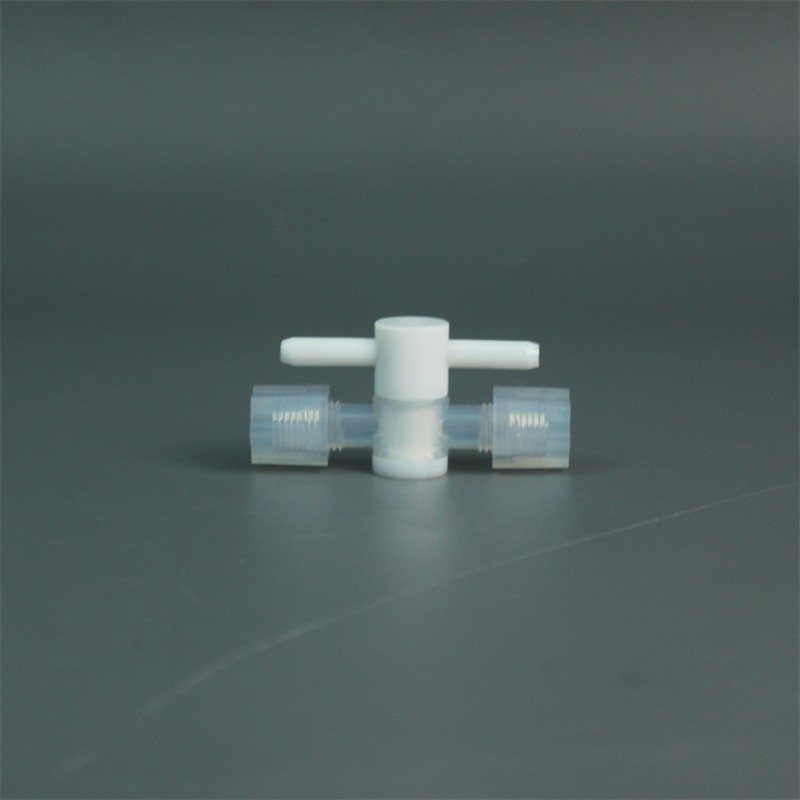 PFA 2-way valve, 1/4