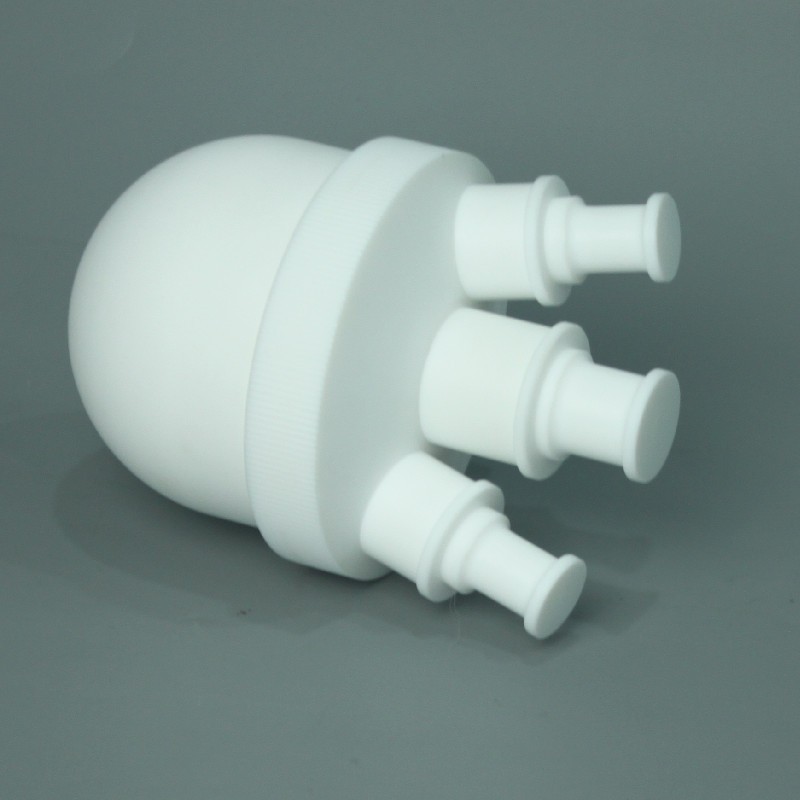 250ml PTFE flaks, 3 necks, rounded bottom