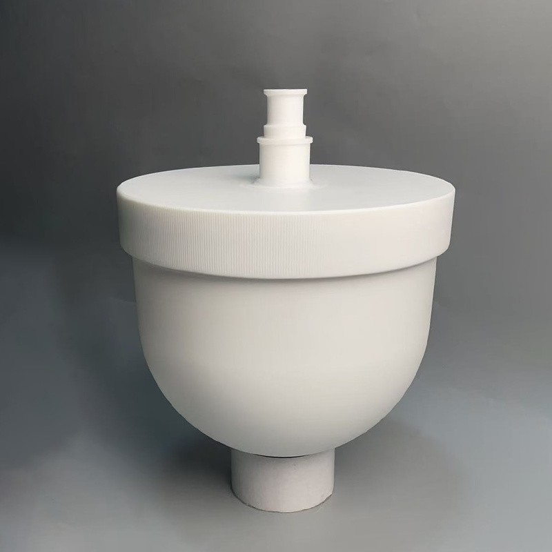 5000ml PTFE flaks, single neck, rounded bottom