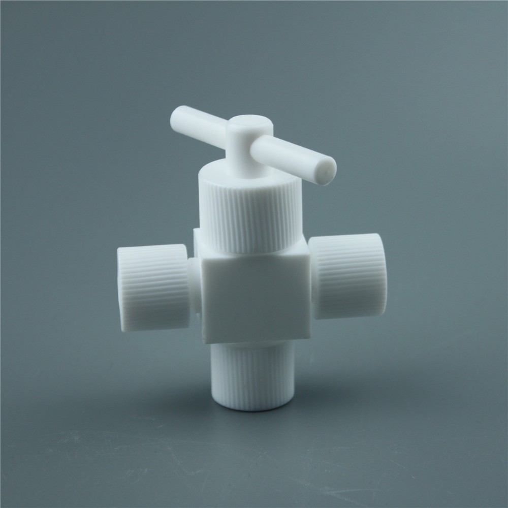 PTFE 3-way valve