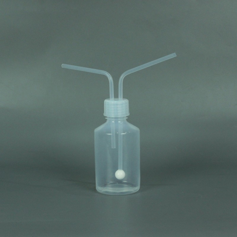 300ml FEP gas wash bottle, narrow mouth