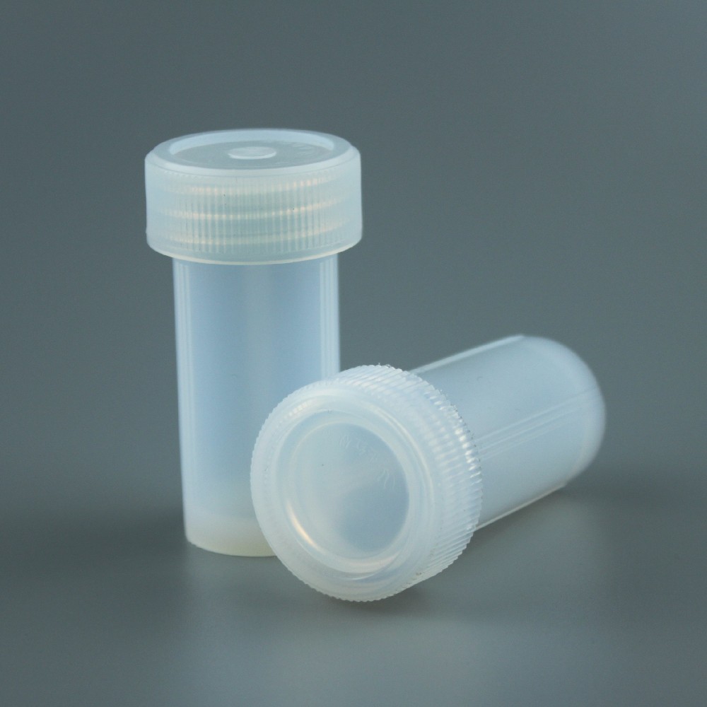 22ml PFA vial, U/V/flat bottom, with screw cap