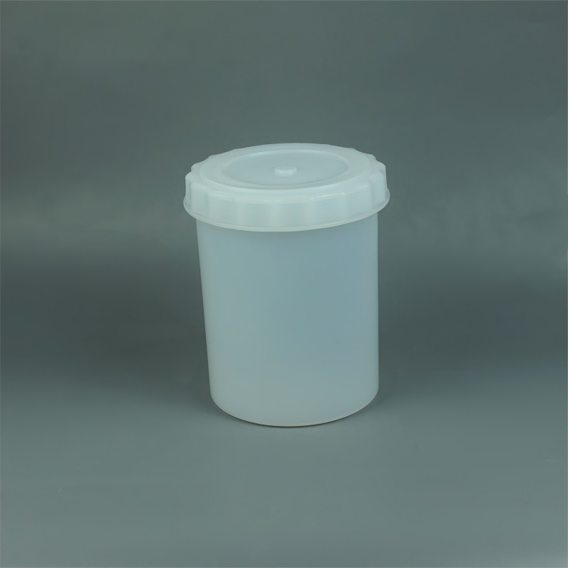 4L PFA bucket with screw cap