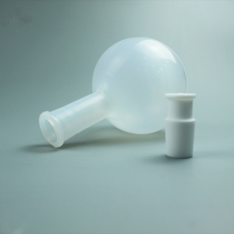 500ml PFA round-bottom flask with single neck