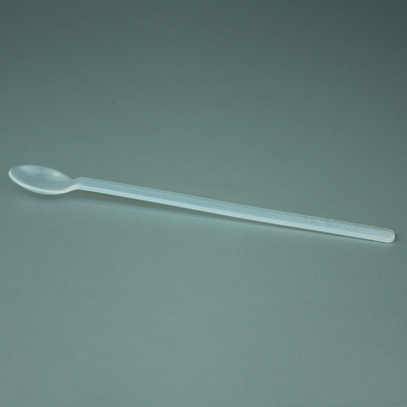 180mm PFA spoon for handling fragile samples