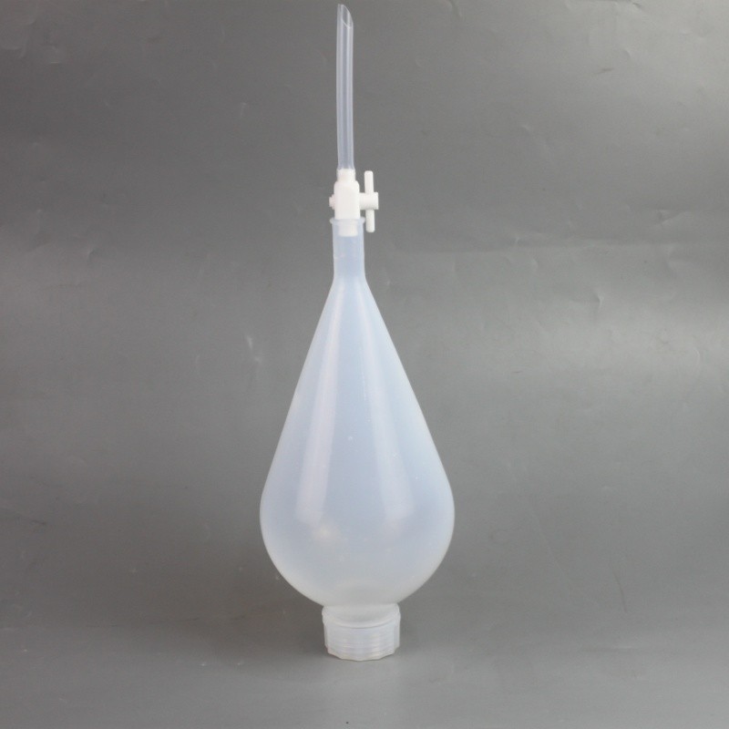 2000ml PFA separating funnel with PTFE valve