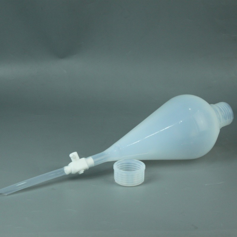 1000ml PFA separating funnel with PTFE valve