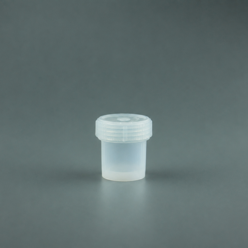 60ml PFA jar, U/V/flat bottom, with screw cap