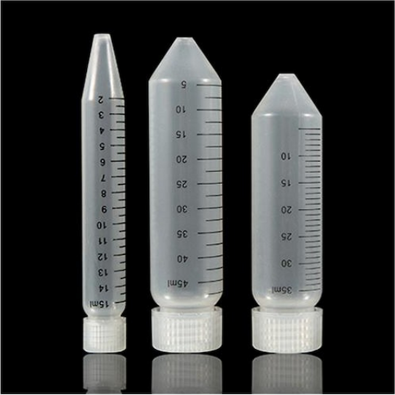 PP conical centrifuge tube with graduation