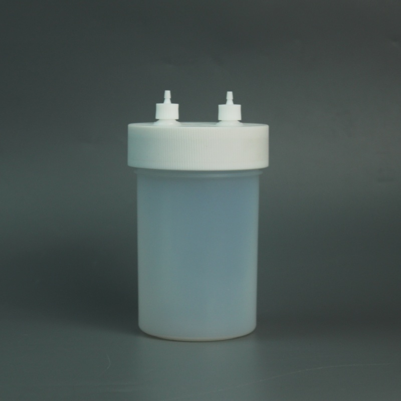 500ml PFA Reaction Vessel with Luer connector,1/4'' port
