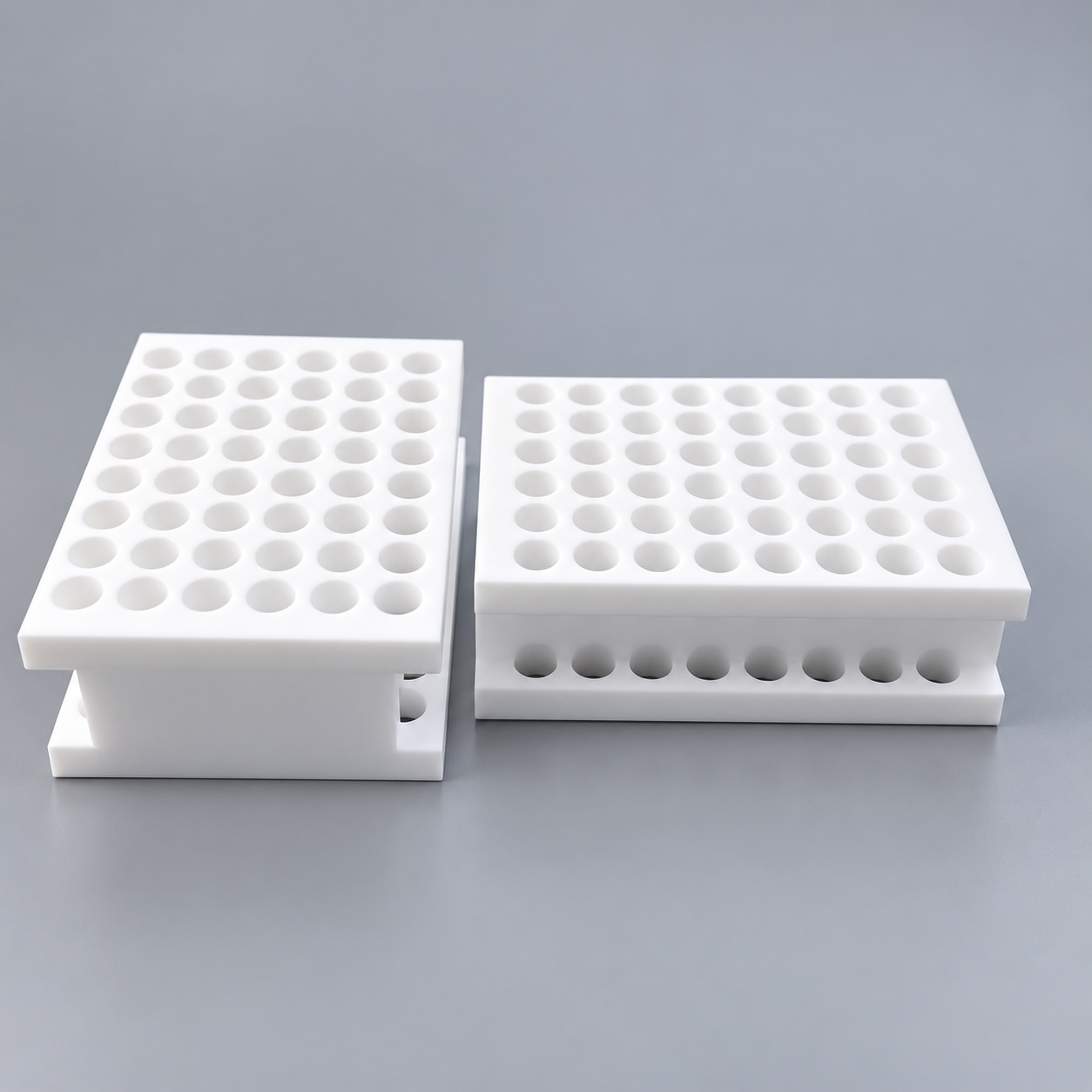 48-Hole PTFE Tubes Rack, Made to Order